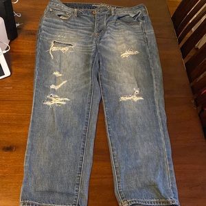 4 Button Boy Crop Jean